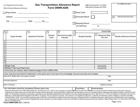Form Onrr 4295 Fill Out Sign Online And Download Fillable Pdf