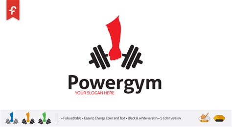 Power Gym Logo Logos And Graphics