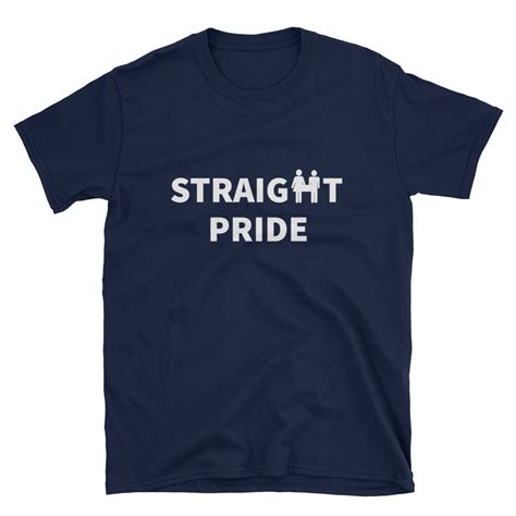 Straight Pride Unisex T Shirt Fifty Stars Apparel