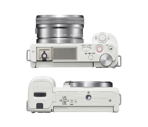 Sony Zv E10 Mirrorless Camera With 16 50mm Lens White Sinar Photo
