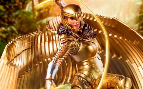 Wonder Woman 1984 Golden Eagle Armor Statue By Iron