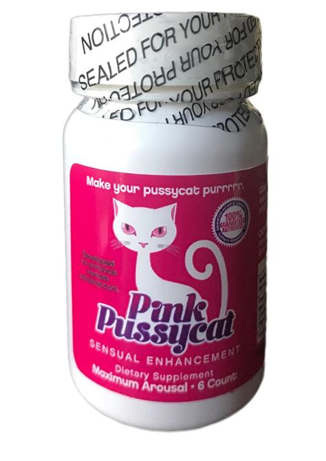 Buy Pink Pussycat Sensual Enhancement Pills 6 Counts Per Bottle Online