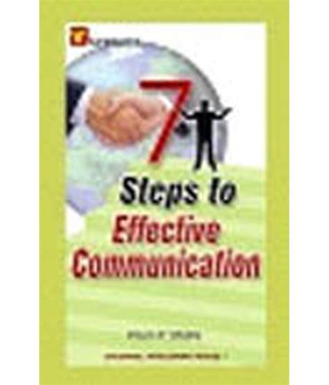 7 Steps To Effective Communication Code G 456 Paperback Buy 7 Steps