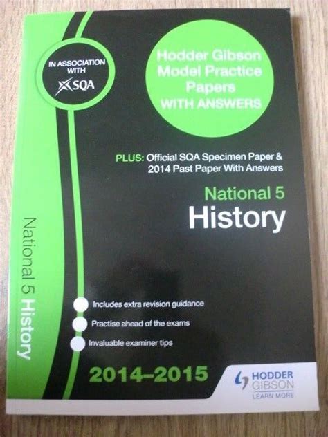 Sqa Specimen Paper 2014 Past Paper National 5 English And Hodder Gibson