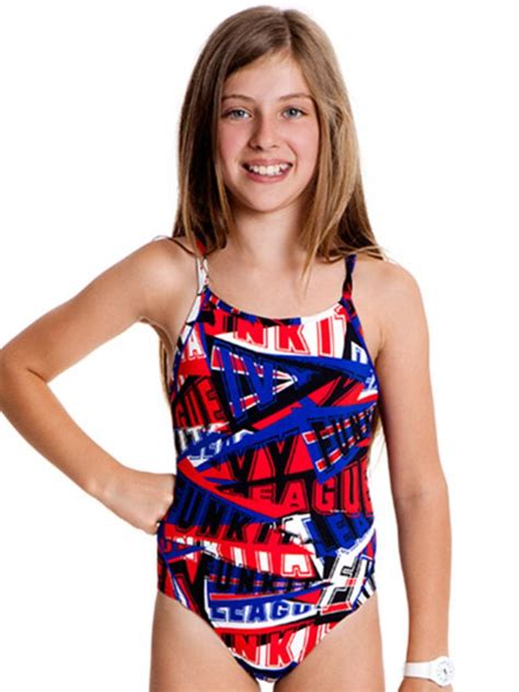 funkita pennant state girls one piece swimsuit