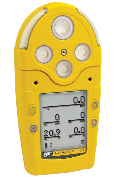 Gasalertmicro 5 Ir Portable Gas Detector A Multi Gas Detector For