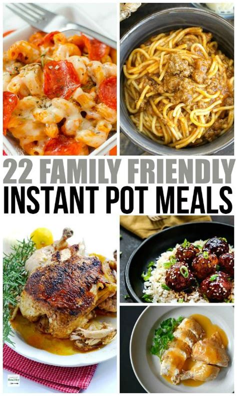 Find a list of meal delivery services appropriate for diabetics at u.s. Here are a list of Family Friendly Instant Pot Meals ...