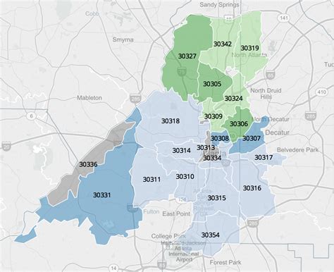 A New Map Shows That Where You Live In Atlanta Could Make
