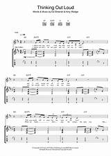 Thinking Out Loud Guitar Tab