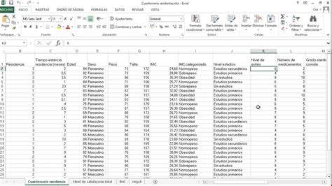 Análisis Datos Cuantitativos En Excel 1a Parte Youtube