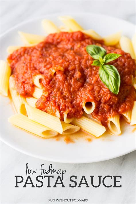 Make dinner tonight, get skills for a lifetime. Low FODMAP Pasta Sauce | Recipe | Fodmap, Fodmap recipes ...