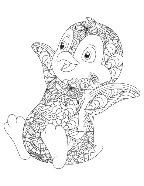 Animal Mandala Coloring Pages For Kids