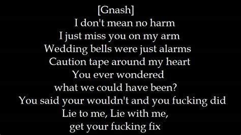 Gnash I Hate You I Love You Lyrics Youtube