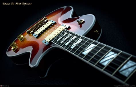 Cool Gibson Guitar Wallpapers