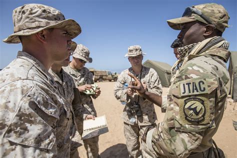 4th Anglico Marines Take On Exercise African Lion