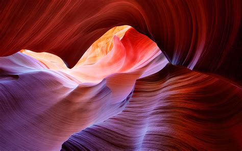 Nature Cave Stones Abstract Rock Antelope Canyon Arizona Usa