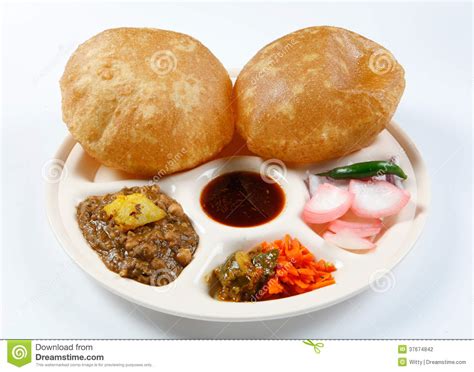 When it comes to chole bhature, no one does it like delhi. Poori Channa стоковое фото. изображение насчитывающей ...