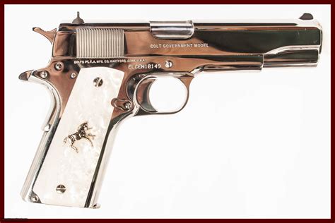 Colt Custom 1911 38 Super Used Gun Inv 215518