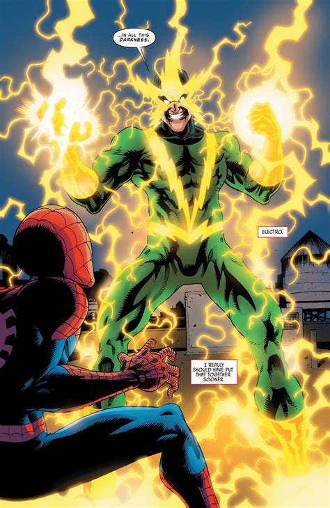 Manof2moro Marvel Electro Comic Villains Spiderman Comic