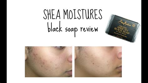 Ingredients such as aloe, oat and rosemary. Review: Shea Moistures Black Soap - YouTube
