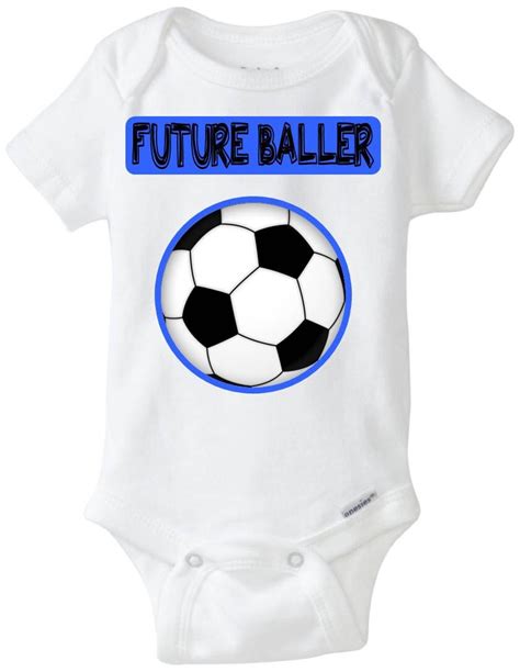 Baby Boy Soccer Jersey Onesie Future Baller Soccer