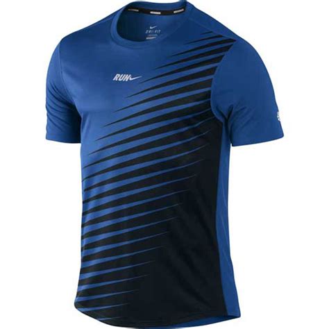 Buy Nike Mens Sublimated Running T Shirt Blue Online India