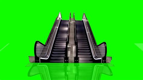 Free Hd Green Screen Escalator Youtube
