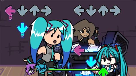 Fnf Hatsune Miku Mod By Bbpanzu Vs Hatsune Miku Boyfriend Mod The