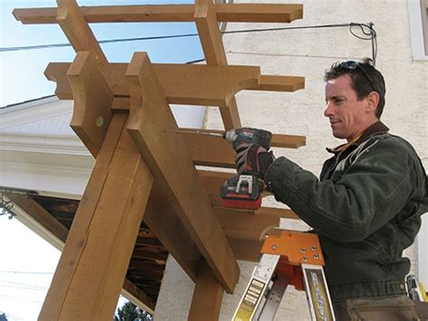 Porch columns design rafter tails. Using Decorative Rafter Tails - Extreme How To