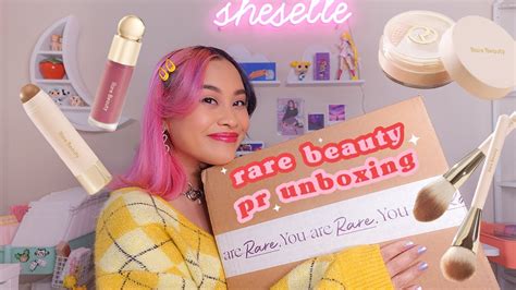 Rare Beauty Pr Unboxing New 2022 Products Swatches Youtube