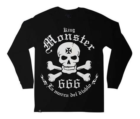 Playera Monster 666 Logo Mercadolibre 📦