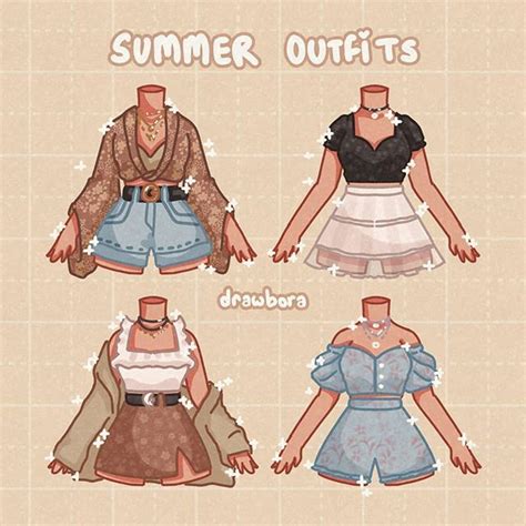 ᵇᵒʳᵃ 在 Instagram 上发布：“《 Summer Outfits 》 Wanted To Do Another Outfit Series Because Well I