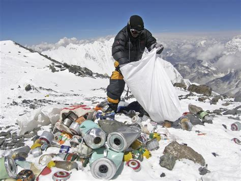 Human Waste Left By Climbers On Mount Everest Is Causing Pollution And