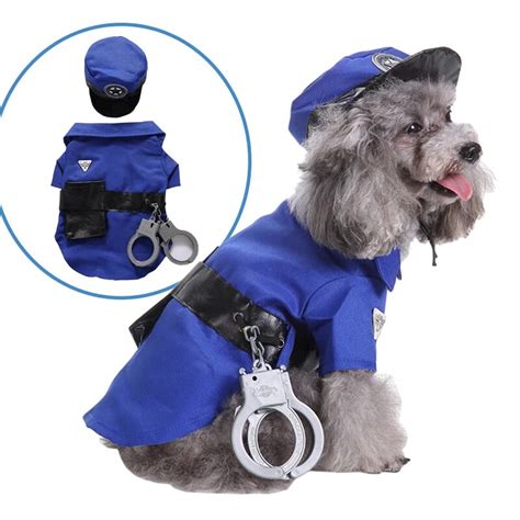 Fun Pet Policeman And Prisoner Cosplay Costumes Dressing Up Party
