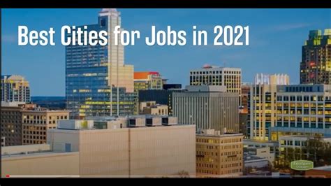 Best Cities For Jobs In 2021 Youtube