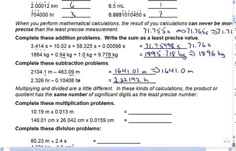 That may be a little difficult to understand, so let's take a look at a simple example. Sig Figs, Unit Conversion & Scientific Notation - YouTube