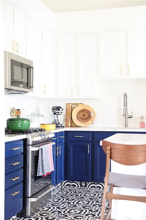 Shop for kitchen cabinet hardware online at target. Our Navy Blue and White Kitchen Remodel - No. 2 Pencil