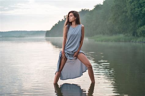 The Beauty In The River River Sexy Girl Sweet Hd Wallpaper Peakpx