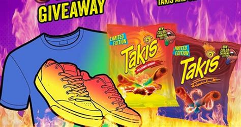 Takis Color Changing Giveaway Julies Freebies