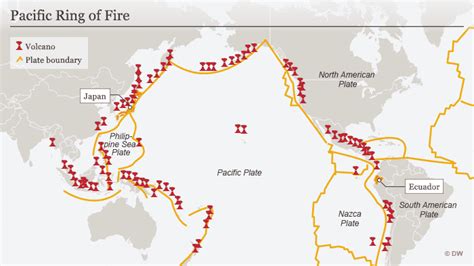 Volcanoes And Earthquakes Five Facts About The Pacific Ring Of Fire