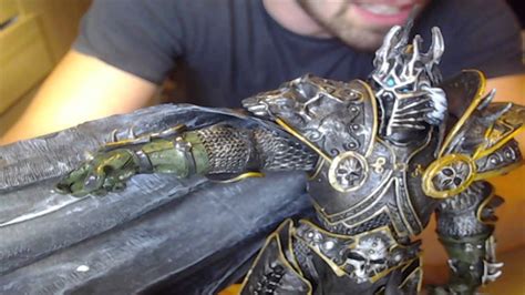 unboxing the lich king deluxe collector figure world of warcraft youtube