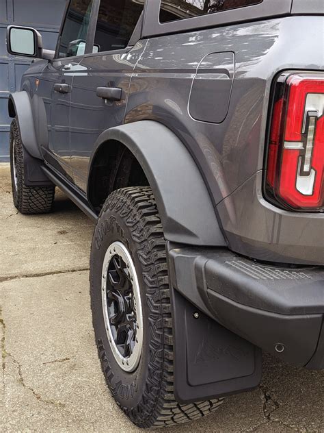 Mud Flaps For Sasquatch Bronco6g 2021 Ford Bronco And Bronco Raptor