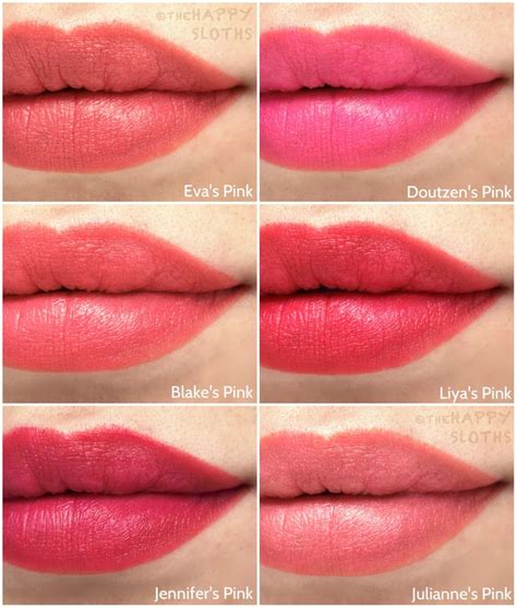 Loreal Collection Exclusive Pinks Lipstick Review And Swatches Lipstick For Fair Skin Pink