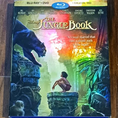 Disney Media Walt Disneys The Jungle Book Live Action On Bluray Dvd Poshmark