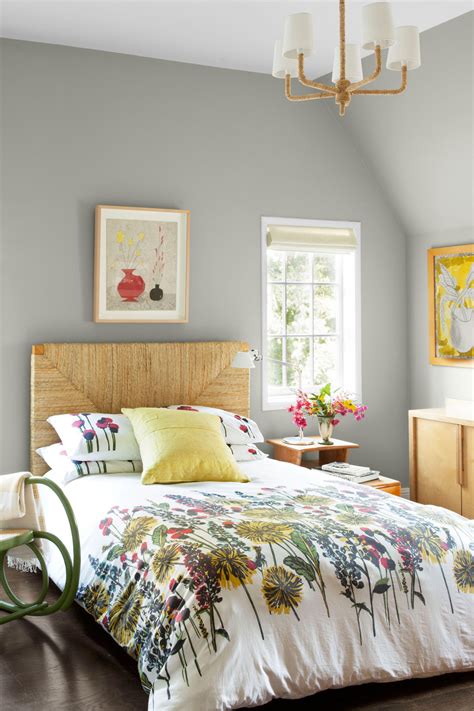 Let your comforter bring you warmth, your space. 10 Gray Bedroom Decorating Ideas - Grey Paint Colors for ...