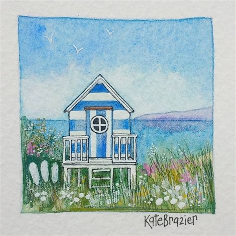 The Three Beach Huts Signed Limited Edition Print Etsy Uk Beach