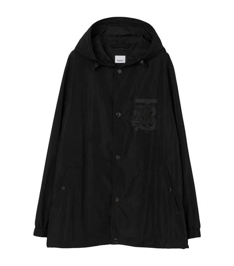 Burberry Hooded Logo Print Jacket | Harrods US