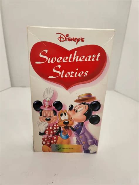 Disney S Mickey And Minnie S Sweetheart Stories Vhs 1996 Brand New And Sealed 9 95 Picclick