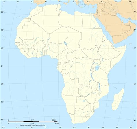 72 dpi file is 1200 pixel wide and 300 dpi file is 4406 pixel wide, height o. File:Africa map blank.svg - Wikimedia Commons