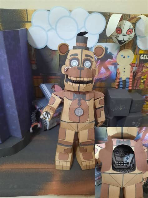 Papercraft Funtime Freddy Count The Ways By Papermake On Deviantart